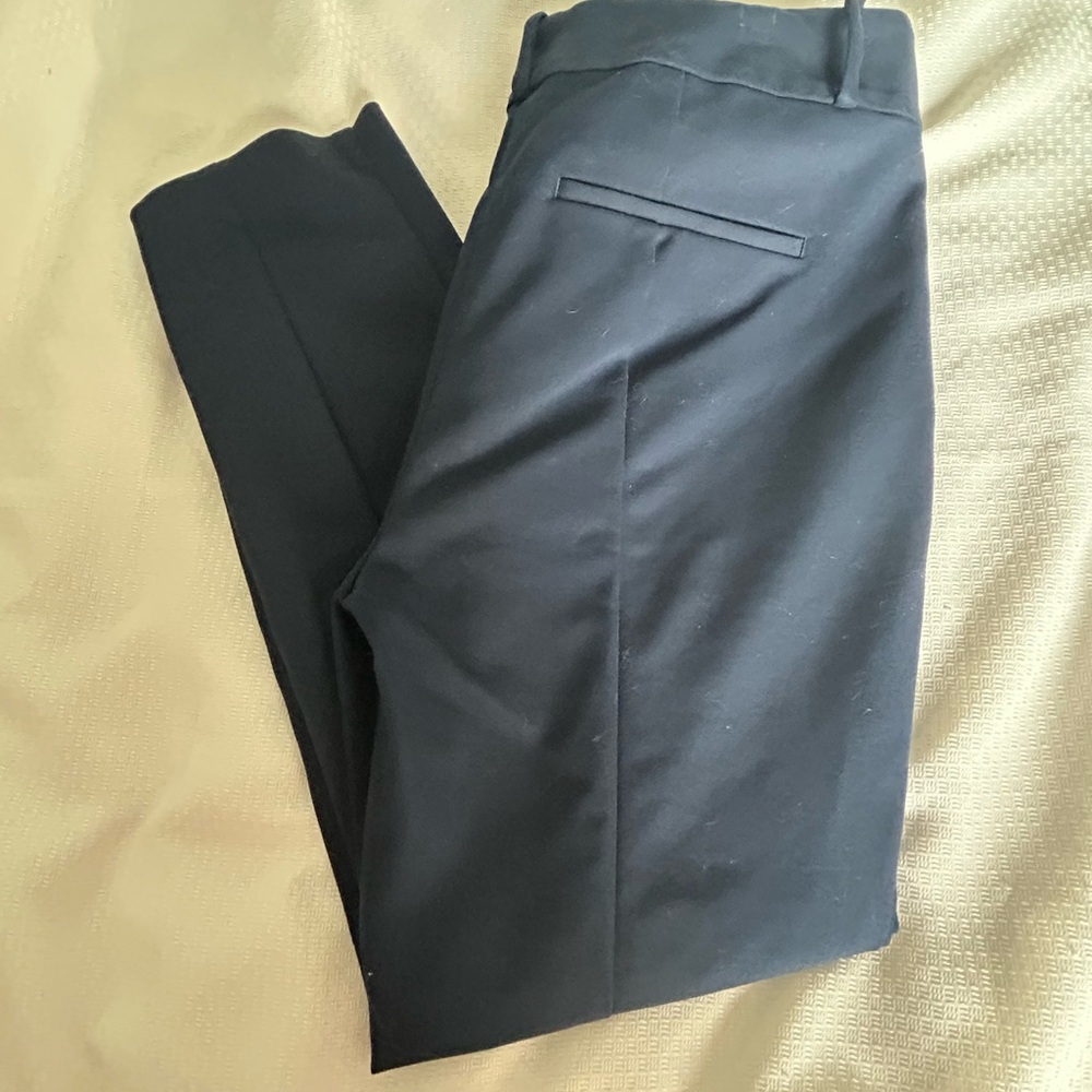 LOFT Slim, Modern Skinny Ankle Tailored Pants Dark Blue